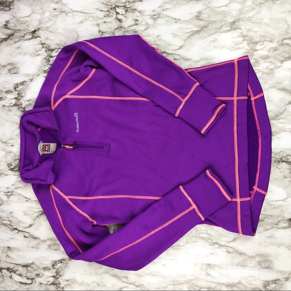 Avalanche Purple 1/4 Zip